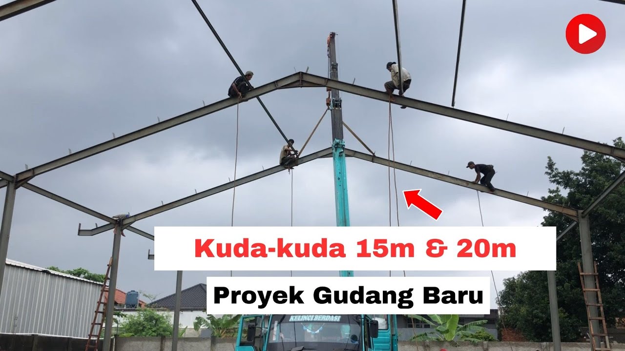 Bentangan Lebar Tapi WF Kecil? || Proyek Gudang Baru di Tangerang Selatan
