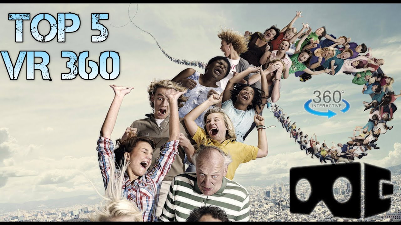 Top 5  scariest Vomit Inducing Roller Coaster Experiences Virtual Reality VR 360