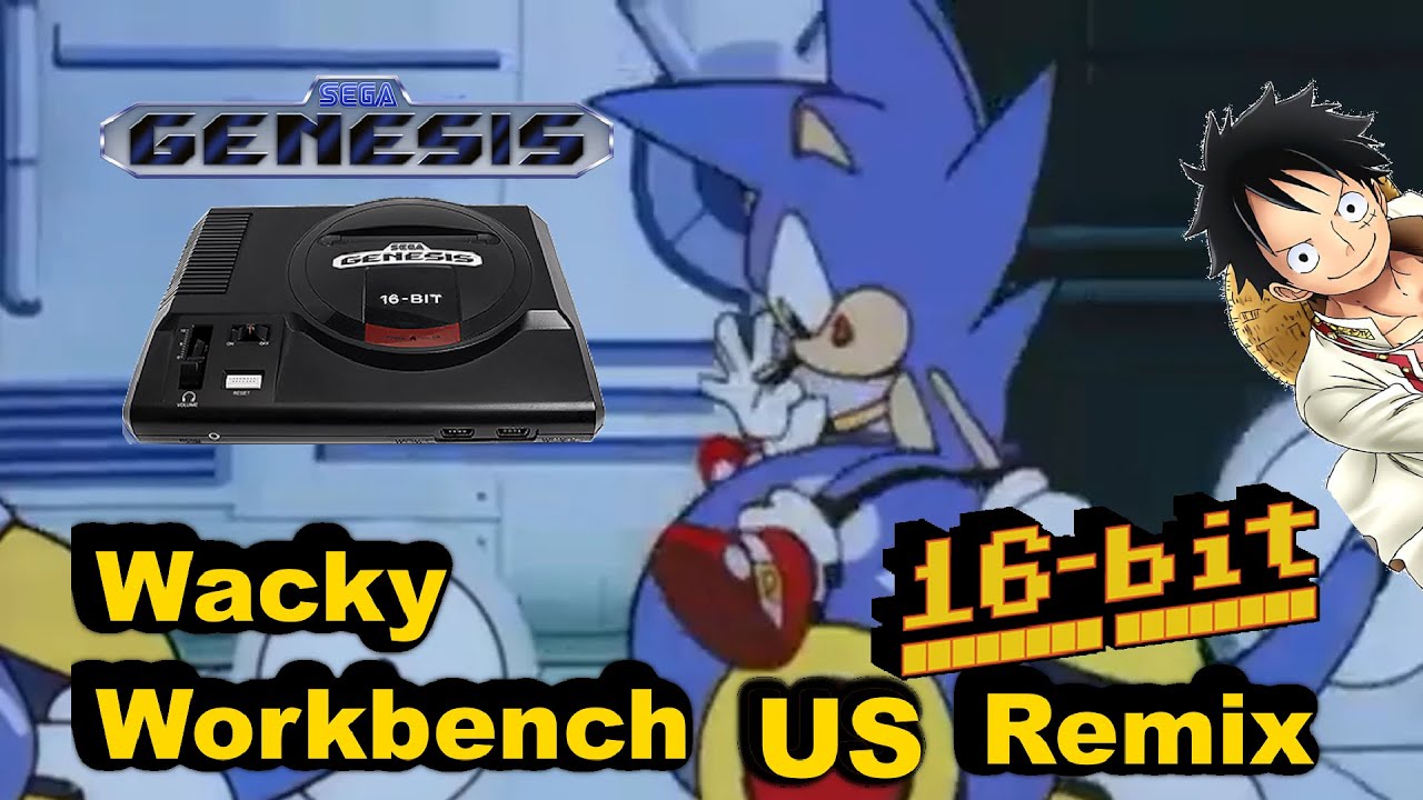Sonic CD: Wacky Workbench Present (US) - 16 bit (Genesis) + Remix (150 Subscriber Special)