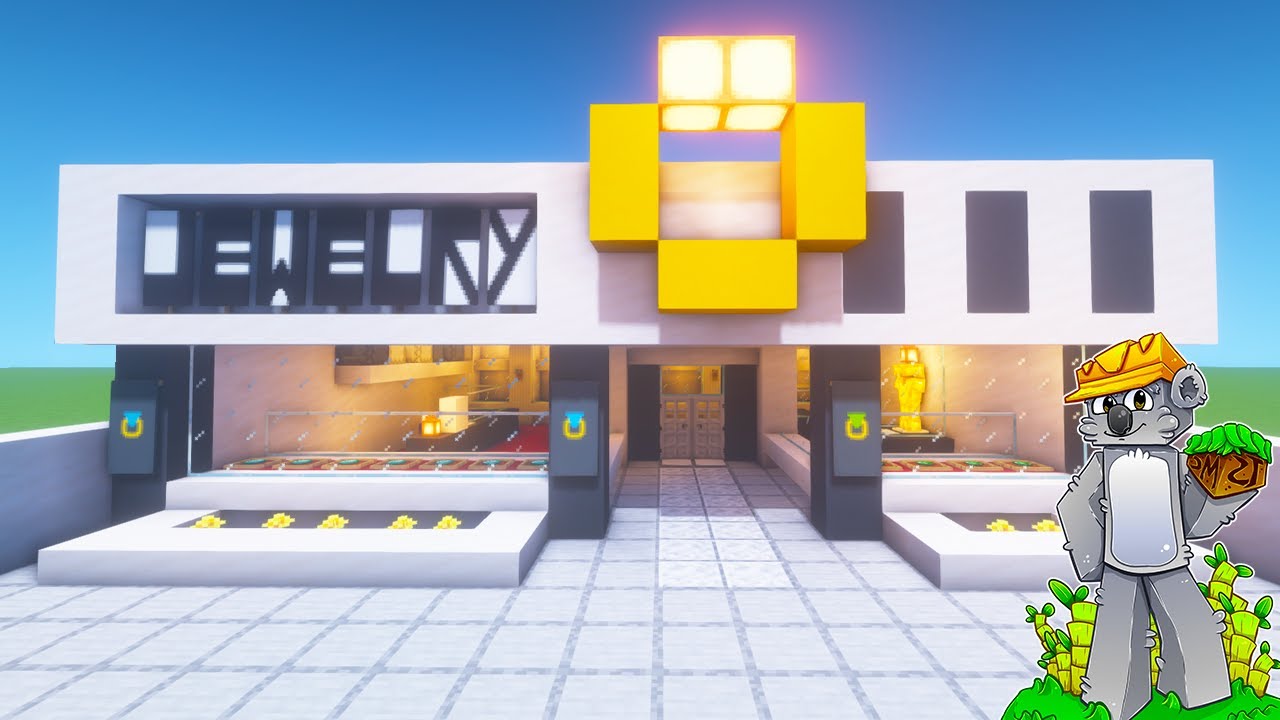 Minecraft Tutorial: How To Make A Jewelry Store 