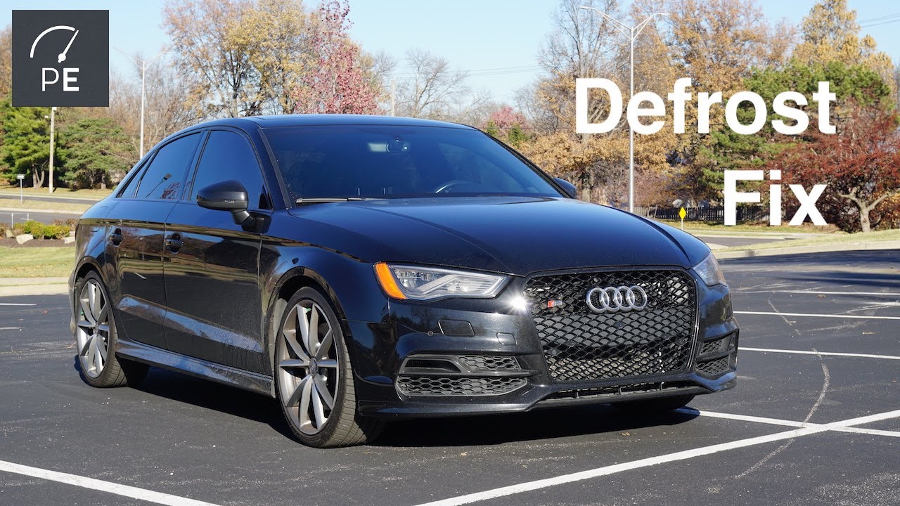 Вот как починить сломанный обогрев лобового стекла на Audi S3 8V