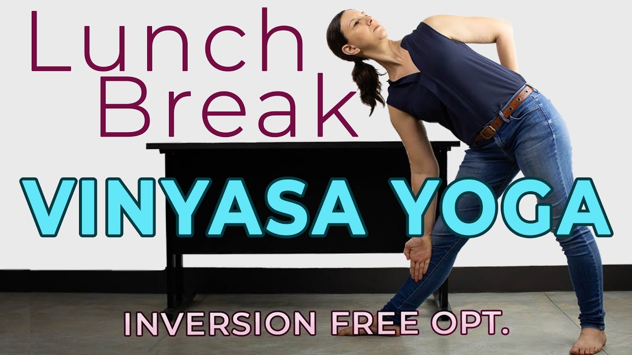 Lunch Break Yoga at Your Desk in 30 min Inversion Free Opt.