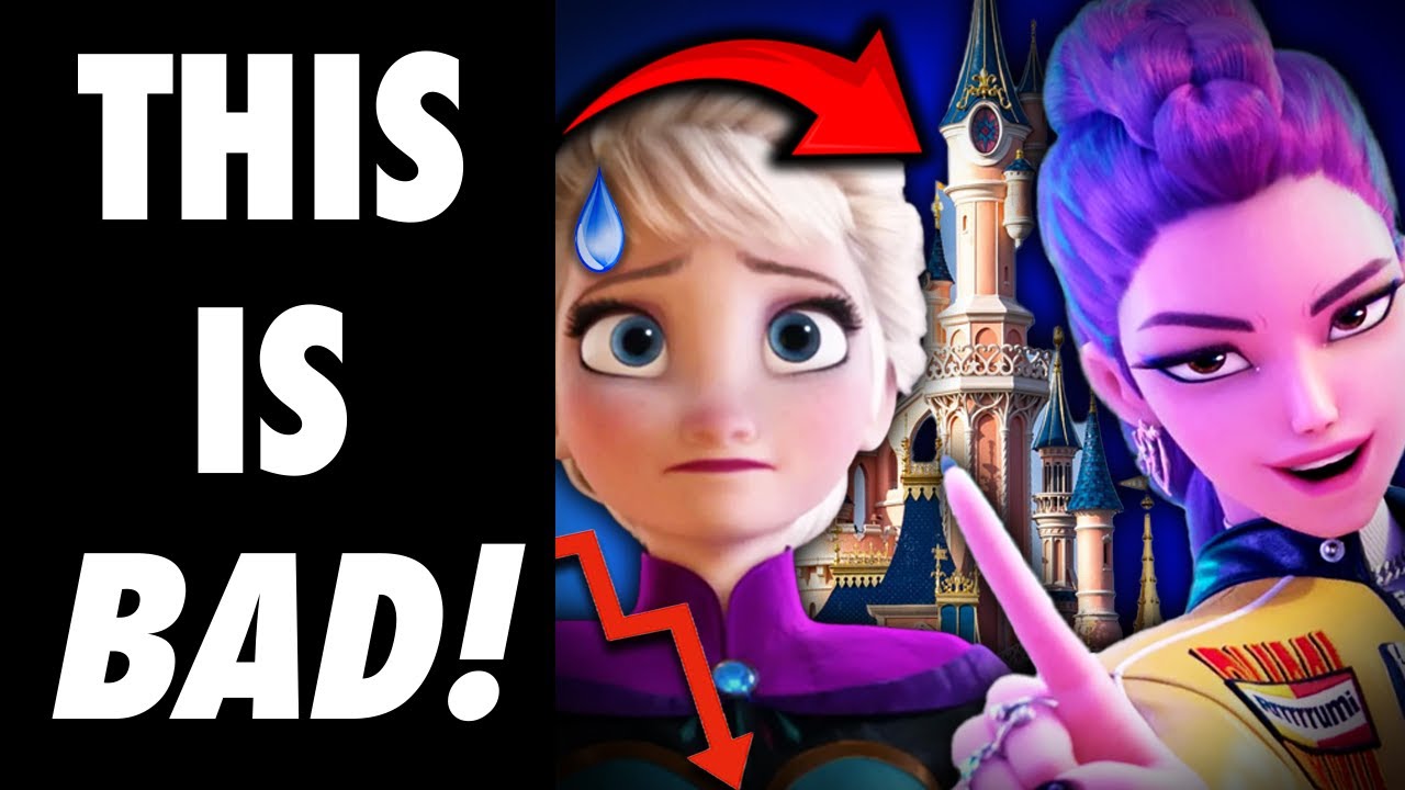 Disney FREAKS OUT Over Frozen Decline In Disneyland Paris! Is Iger AFRAID of K-Pop Demon Hunters?!