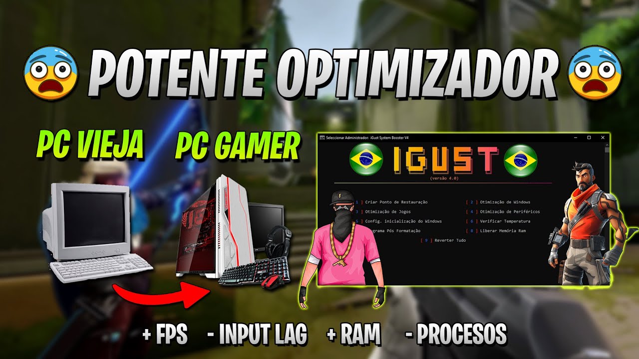 VUELVE TU PC VIEJA EN PC GAMER CON ESTE POTENTE OPTIMIZADOR 😨