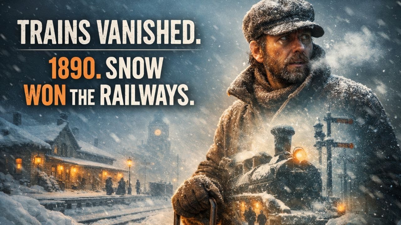 When Trains Vanished Under Snowdrifts (1890)