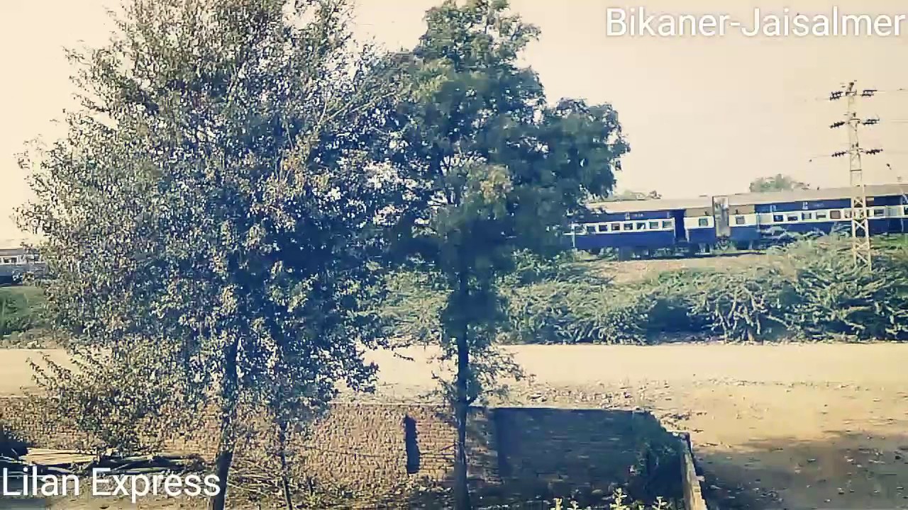 Speedy Train 12468 Jaisalmer-Bikaner Intercity Express | The Rail Station