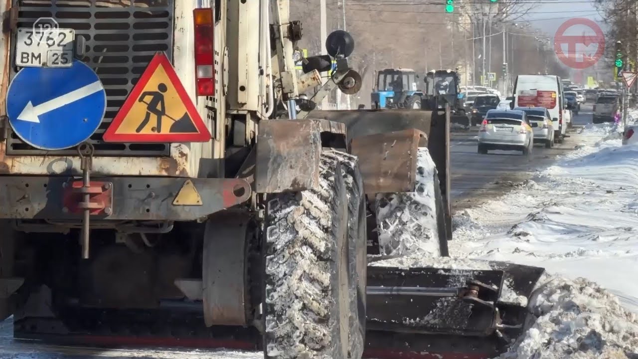❄️ Снег снова проверяет Уссурийск на прочность