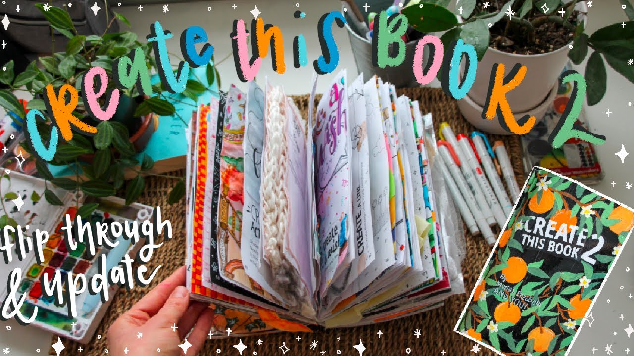 CREATE THIS BOOK 2 mid-completion flip through & update!! (moriah elizabeth)