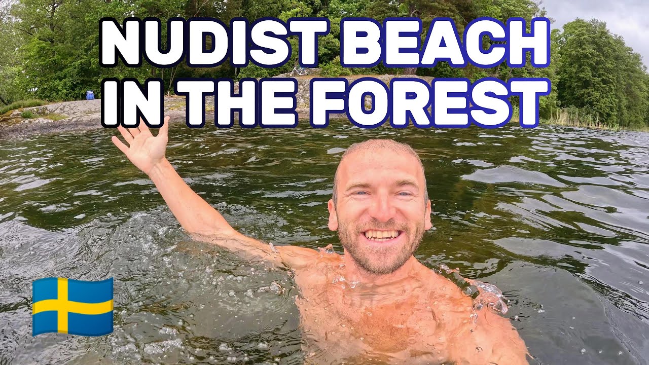 NUDIST Beach Spot in Swedish Forest