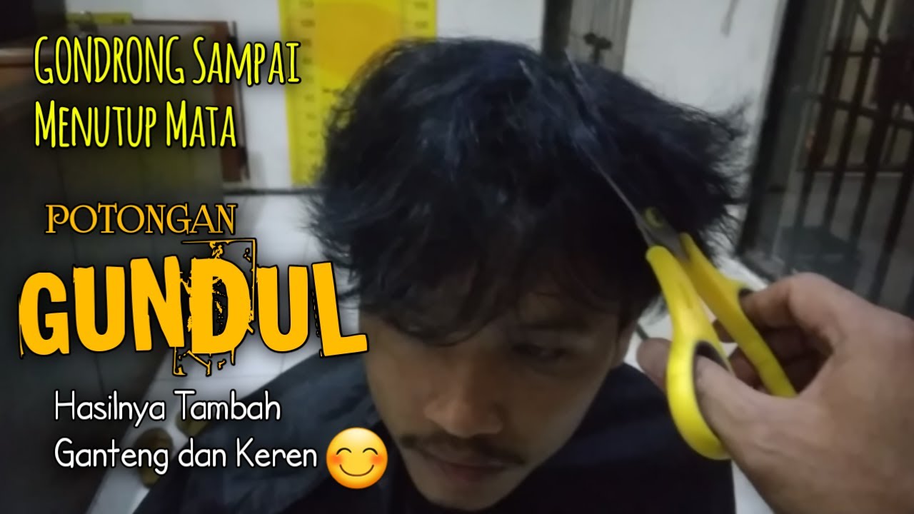 Transformasi Drastis Dari Rambut Gondrong ke Potongan Gundul - Tambah Ganteng dan Keren