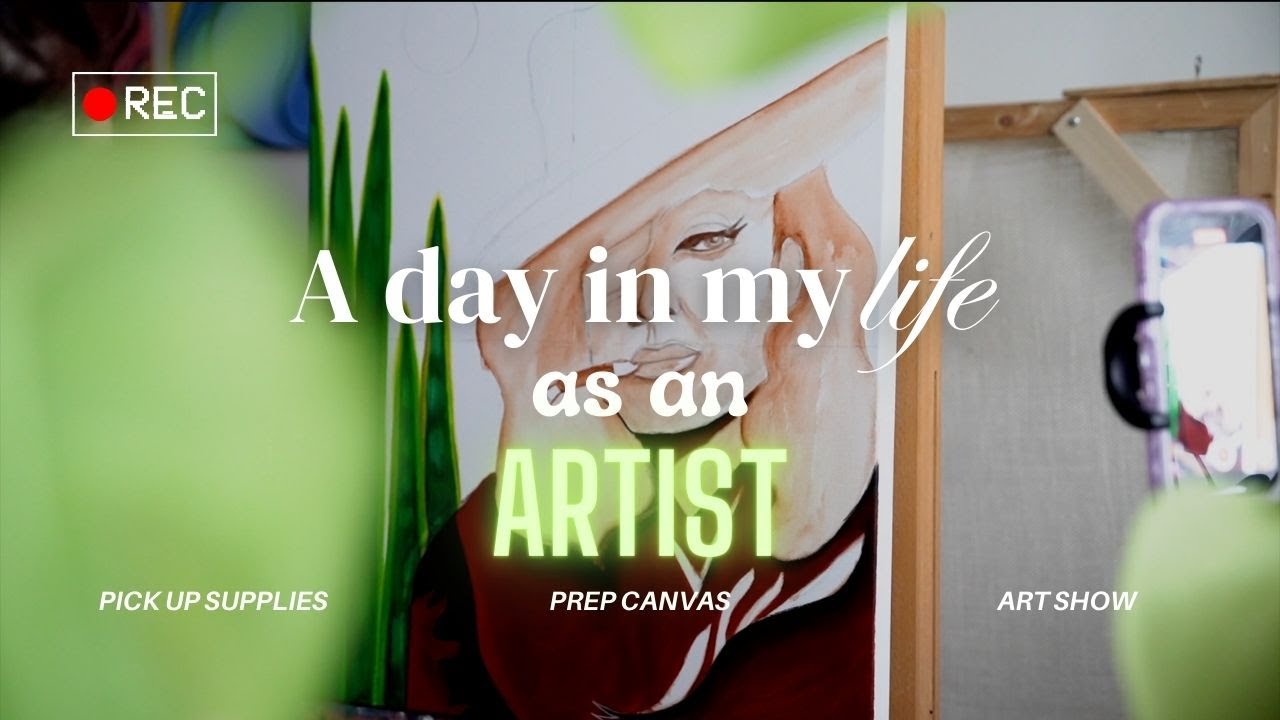 How I Prep & Paint For An Art Show