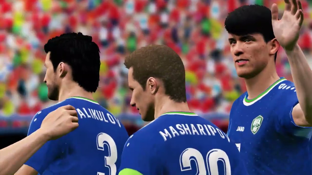 PES 2017: Vietnam Vs Uzbekistan (Tứ h&ugrave;ng Ch&acirc;u &Aacute; 2026 - Trận 1)