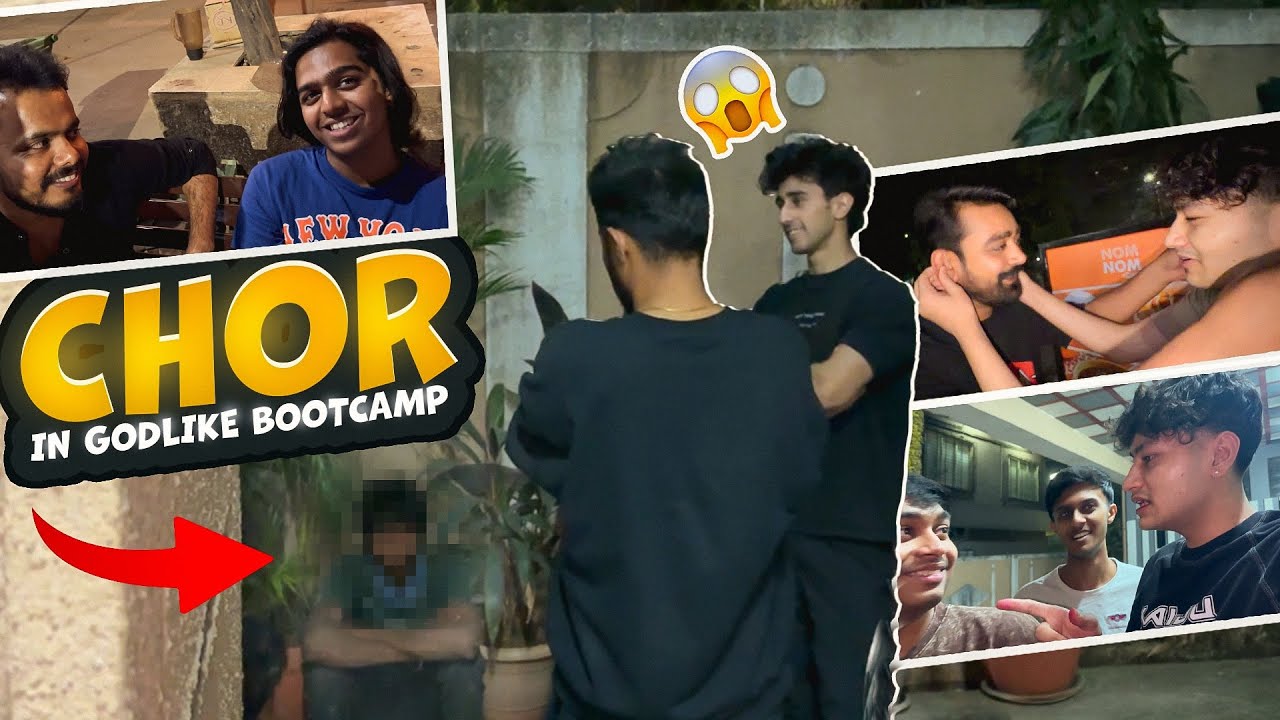 CHOR IN @GodLikeEsportss bootcamp🫣| VLOG-15🎥| zapsaaa
