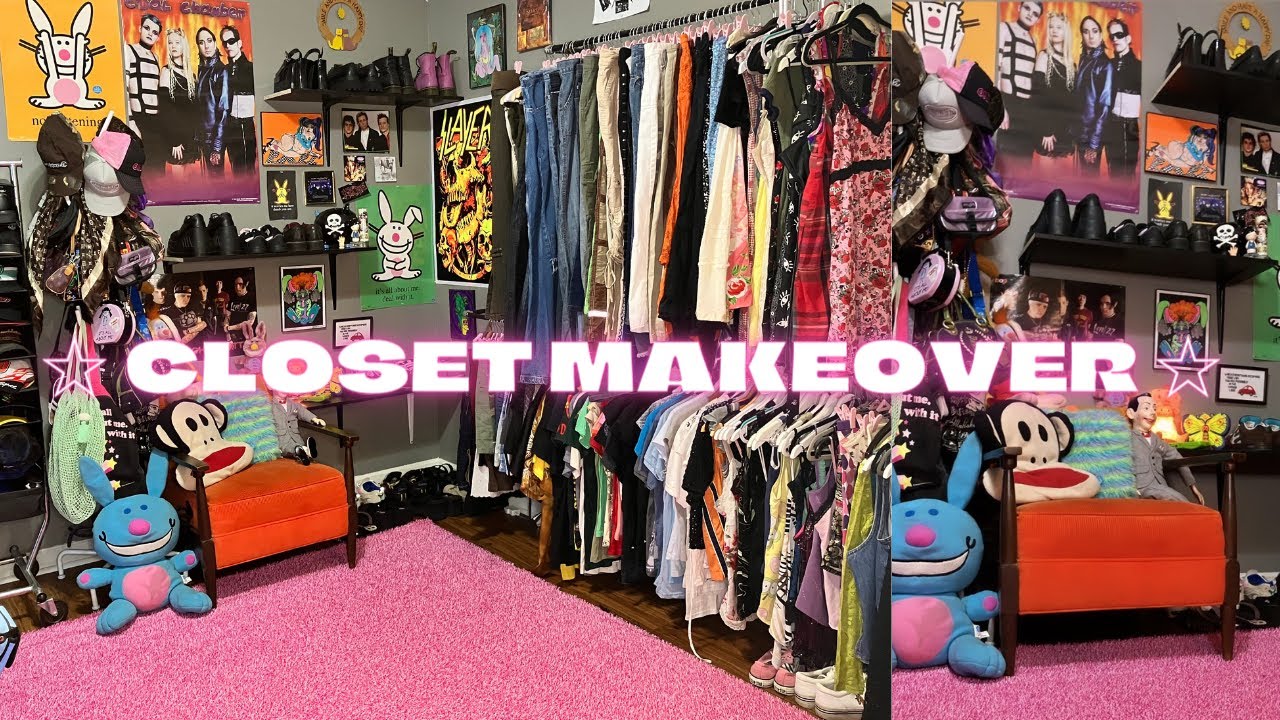 MAXIMALIST CLOSET MAKEOVER/CLEAN OUT 2022 *PINTEREST WORTHY*