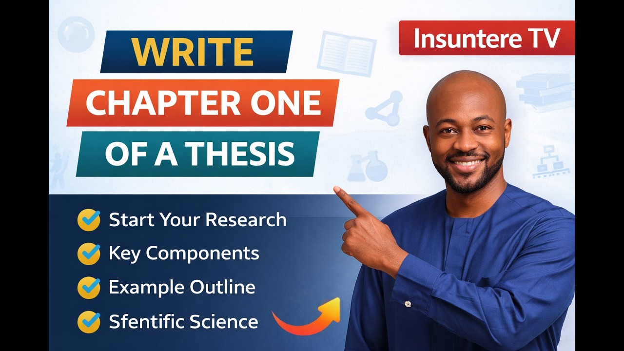 Writing a good Background of the Study