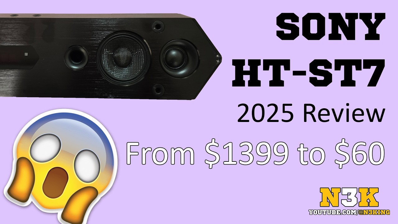 The Best $60 Soundbar.... is from 2013 | Sony HT-ST7 2025 Review