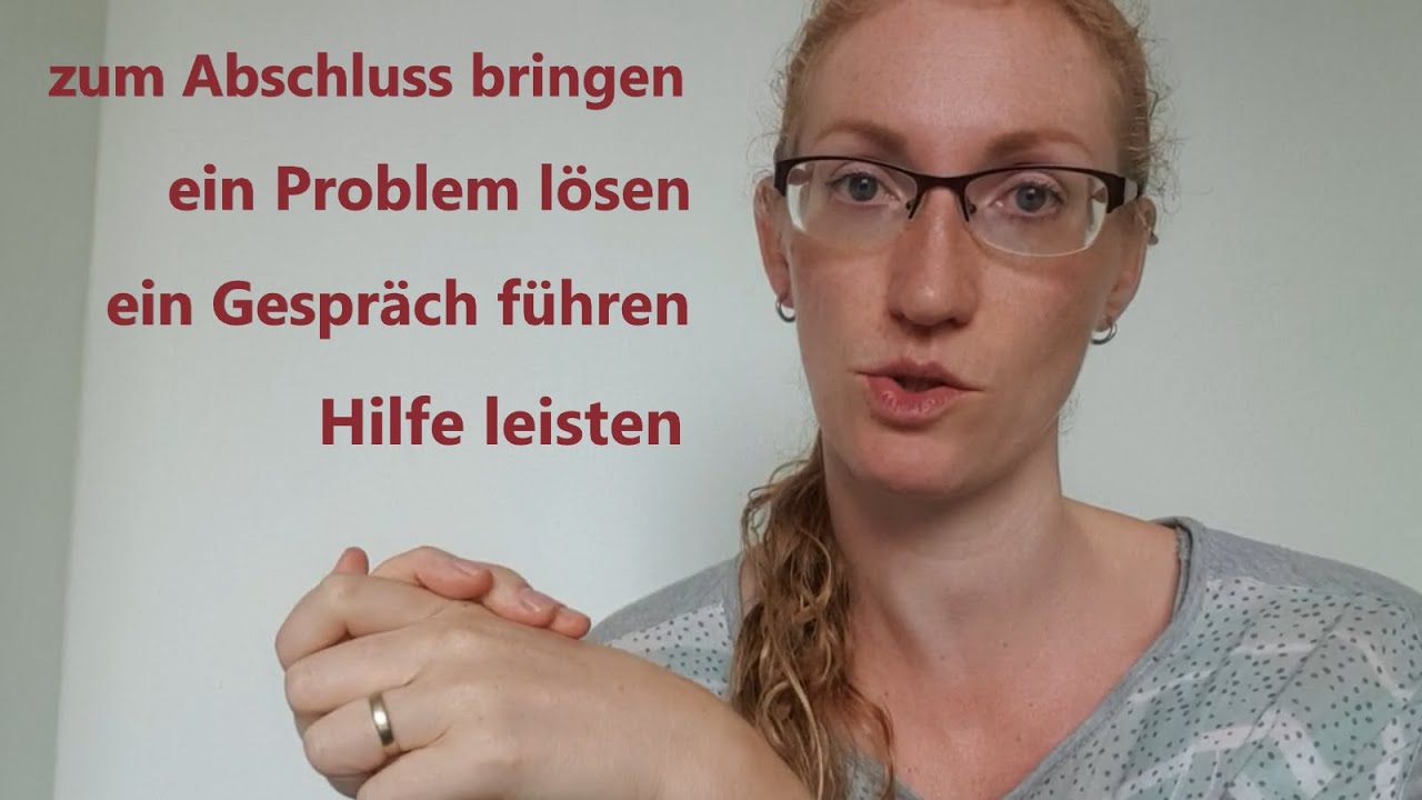Nomen-Verb-Verbindungen für B2
