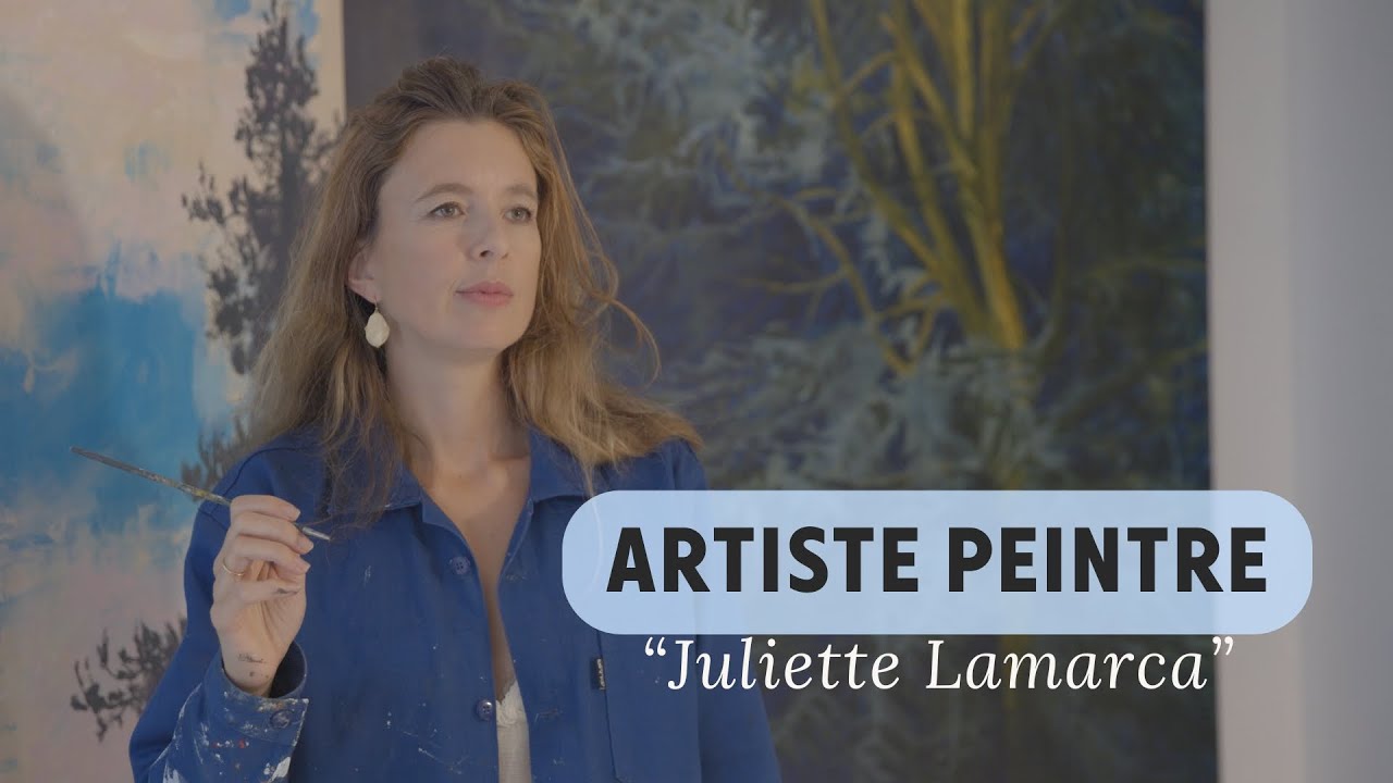 Portrait vidéo artiste peintre : 