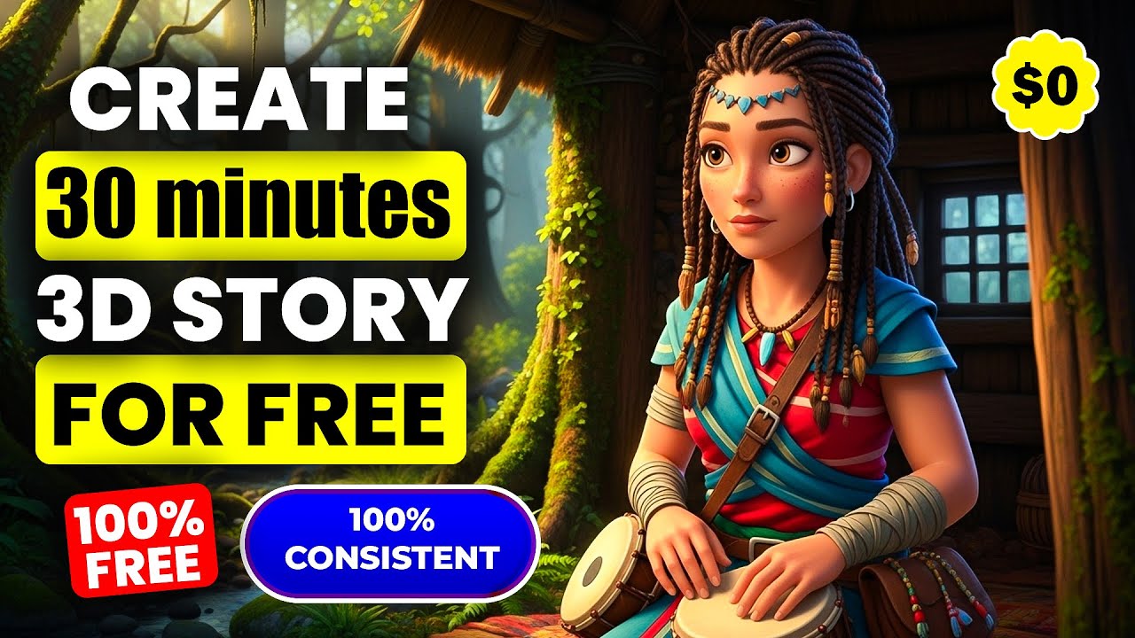 Как создавать анимацию в стиле Disney БЕСПЛАТНО (со 100%-ным соответствием персонажей!)