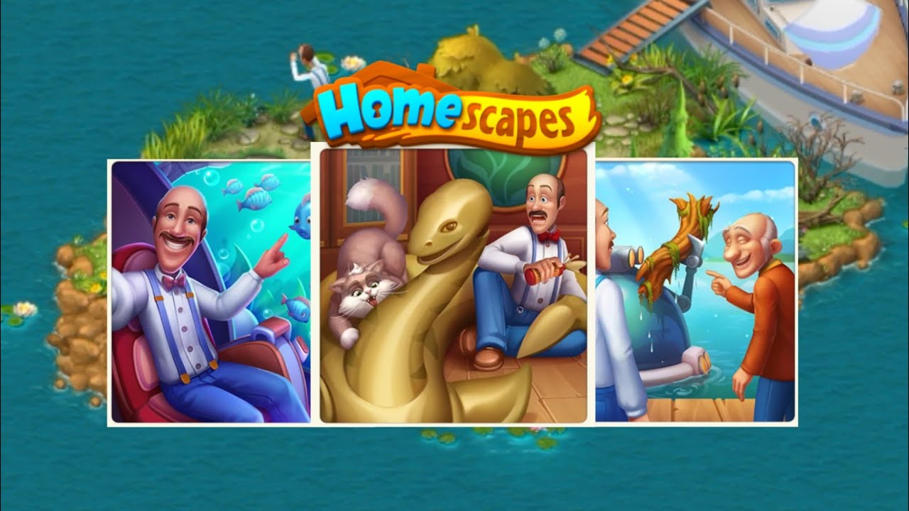 Homescapes - Dock House - Day 3 - 4