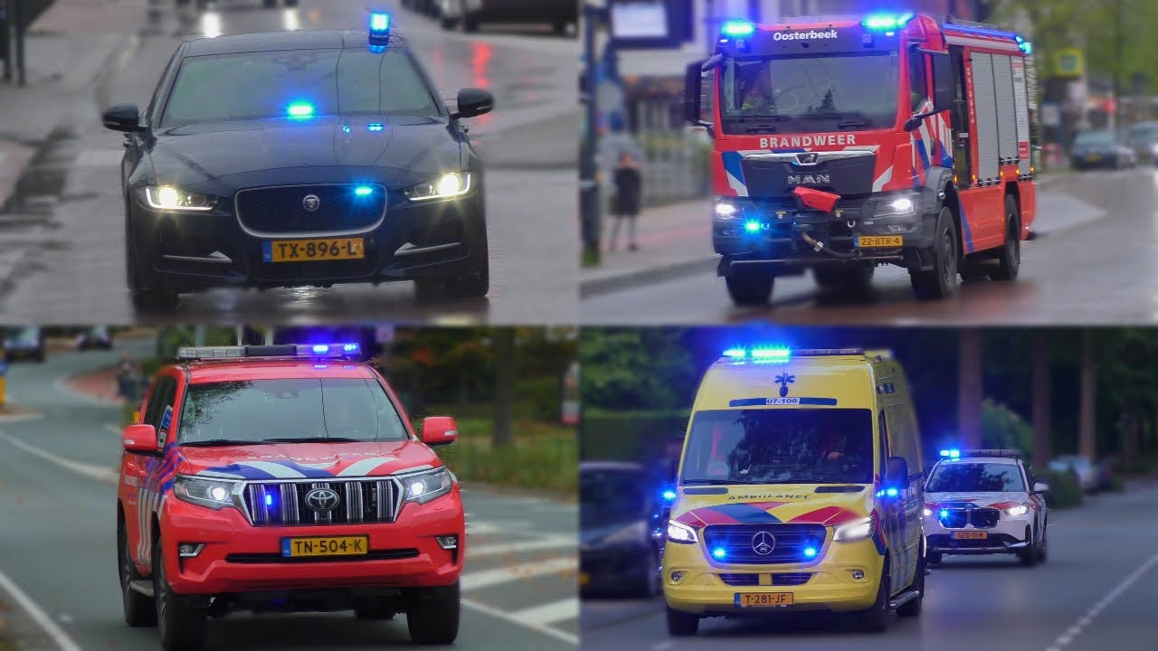 [OPKOMST & UITRUK] Verschillende HULPDIENSTEN met SPOED in Oosterbeek!