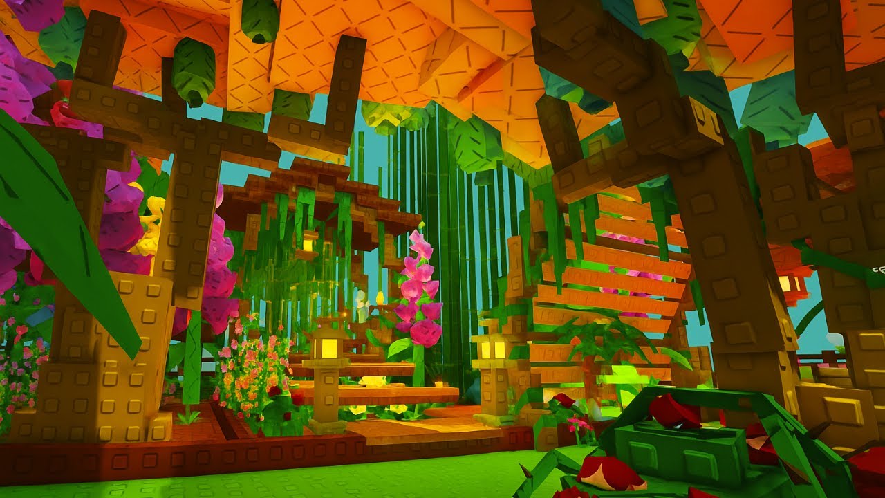 Ghibli Flower Garden full Tour - Grow a Garden - felina