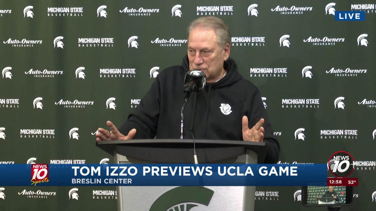WATCH LIVE: Tom Izzo previews UCLA game