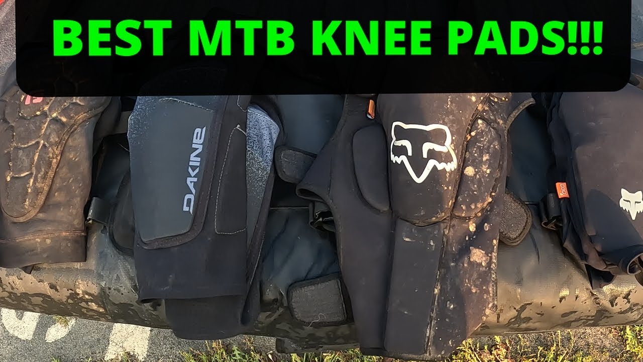 Best mountain bike knee pads for all day pedaling protection!!
