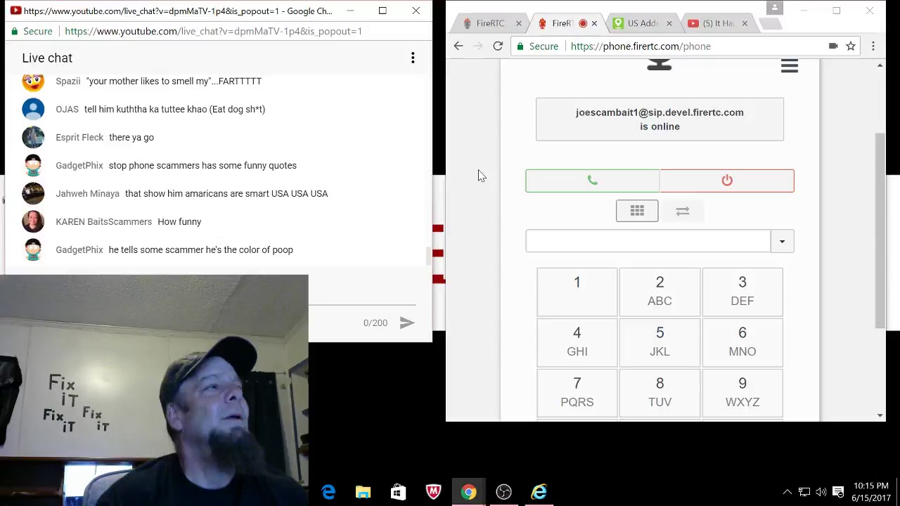 Joe Scambait Live Stream