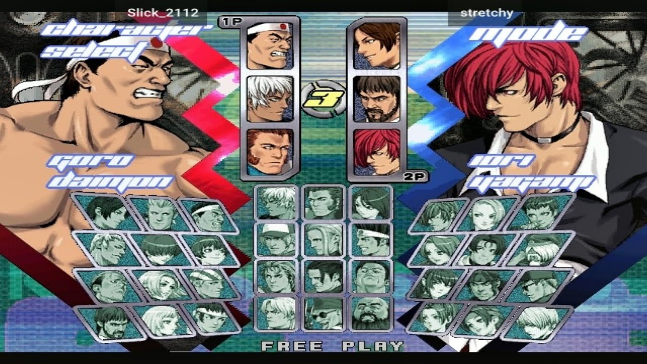 The King of Fighters Neowave - Slick_2112 vs stretchy