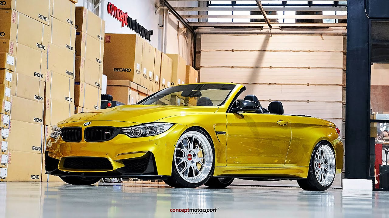 BMW M4 Cabrio with BBS LMR 20”