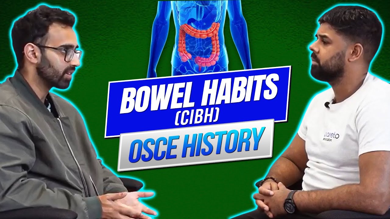 The Perfect Change In Bowel Habits (CIBH) History | OSCE | UKMLA, PA, ACP, ANP || Pareto Education
