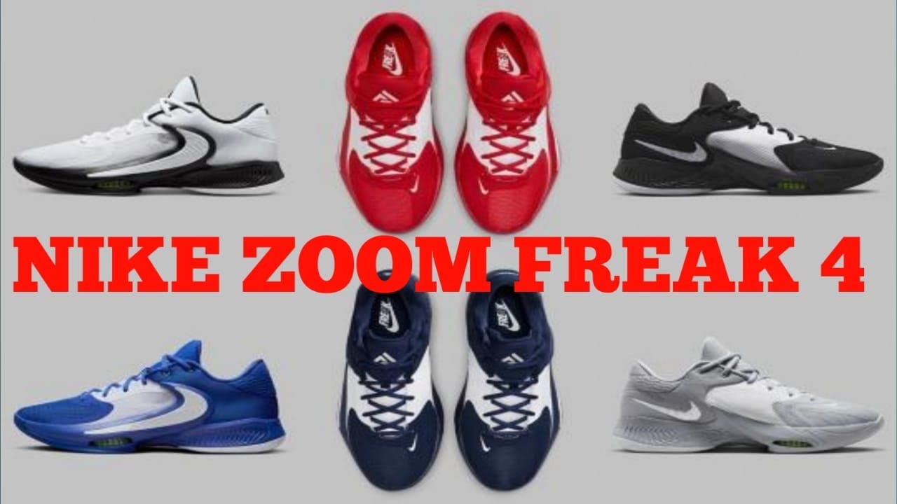 NIKE ZOOM FREAK 4 PREPARES  A FULL TEAM READY COLORWAYS | DETAILED LOOK +RELEASE DATE+PRICE