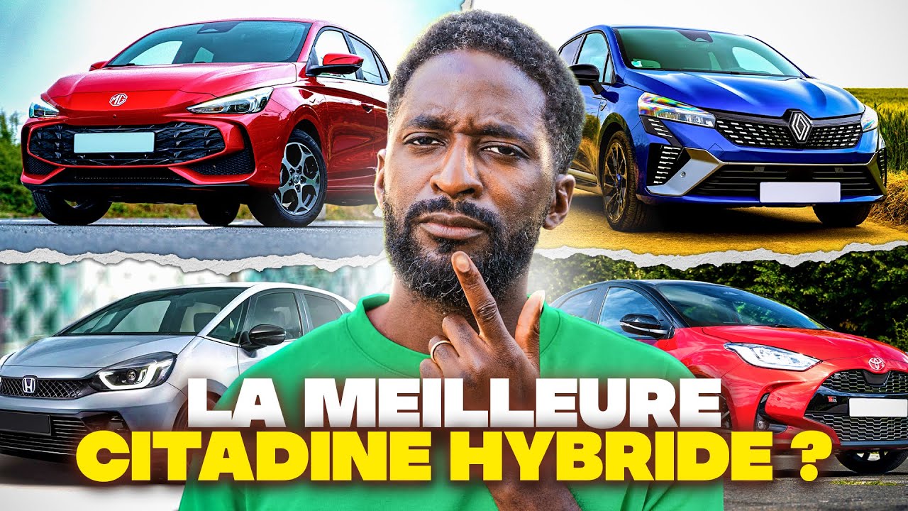 CLIO, YARIS, JAZZ ou MG3 : Quelle la MEILLEURE CITADINE HYBRIDE ? !