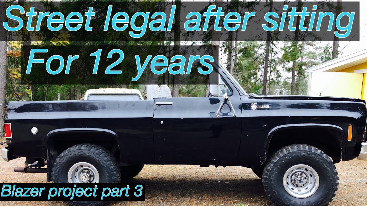 K5 Blazer project part 3. Project comes to an sudden end. Blazer build