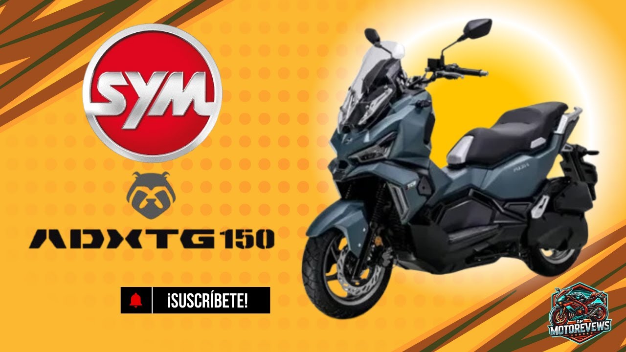 SYM ADXTG 150 ¿Este es el Mejor Scooter para la Ciudad?