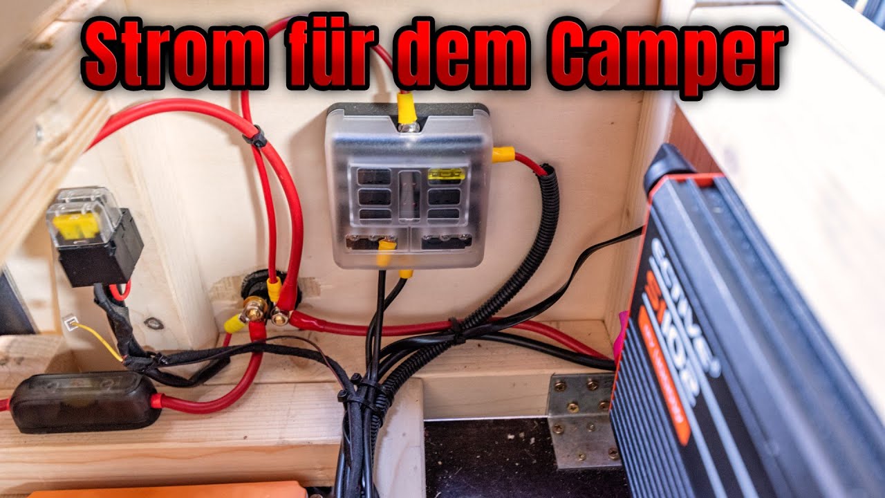 Einbau der Elektronik 💡, Ladebooster, Batterie 🔋, Wechselrichter - Dacia Dokker Minicamper