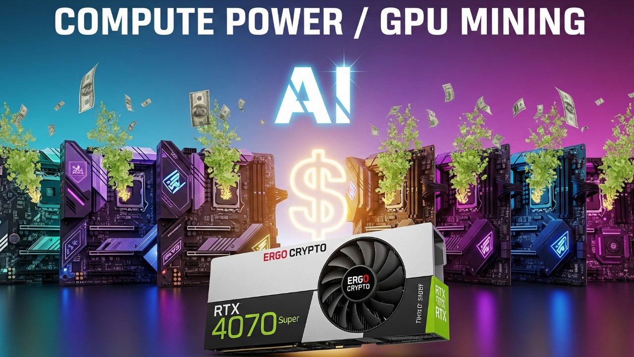 Real Passive Income with AI Computing & GPU Mining Ergo