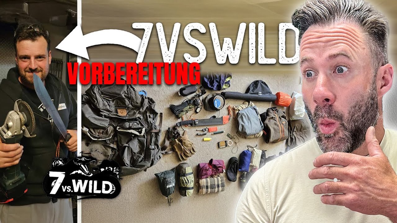 Jetzt schon mein Favorit! 7 vs. Wild Vorbereitung von David Leichtle | Otto reagiert