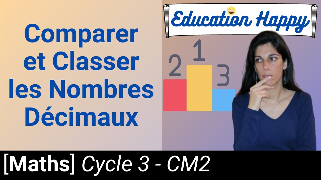 Comparer et Classer les Nombres Décimaux