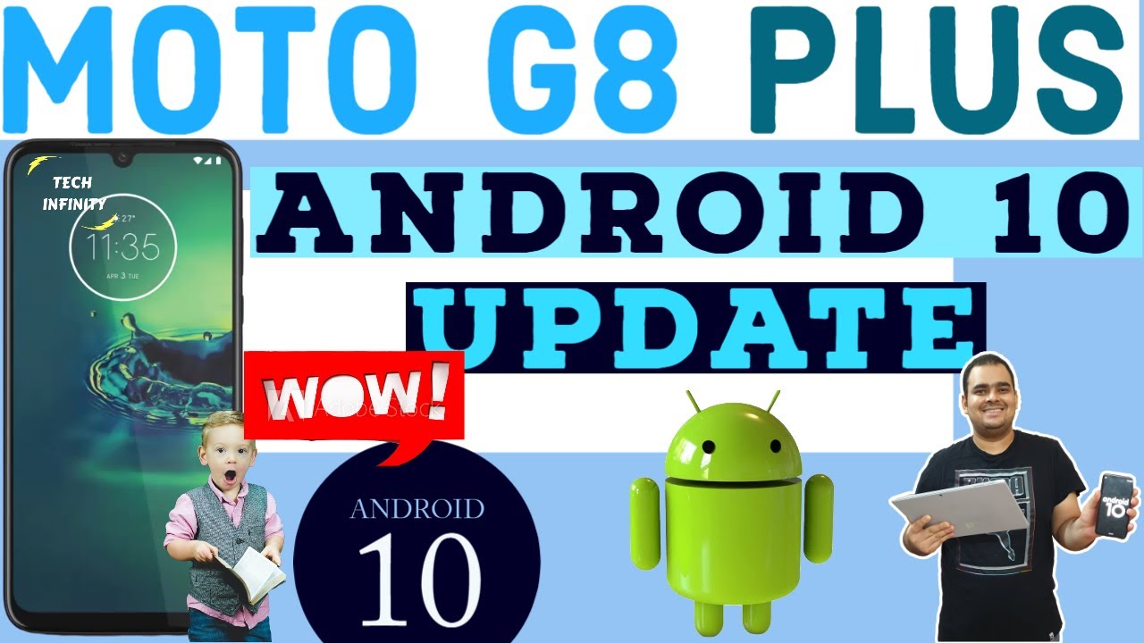 Moto G8 Plus  gets Android 10 Update with July 2020 Security Patch | Amazing new features !