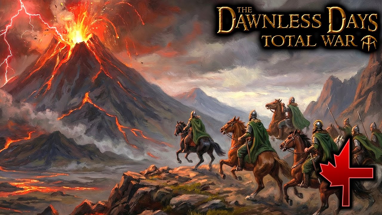 MOUNT DOOM ERUPTED! 🌋 | The Dawnless Days Mod (Total War) - Rohan Campaign Part 43