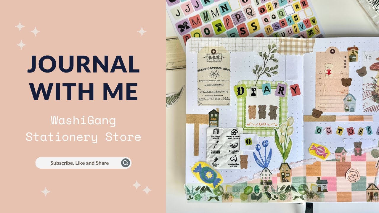 Journal With Me - WashiGang Stationery Store