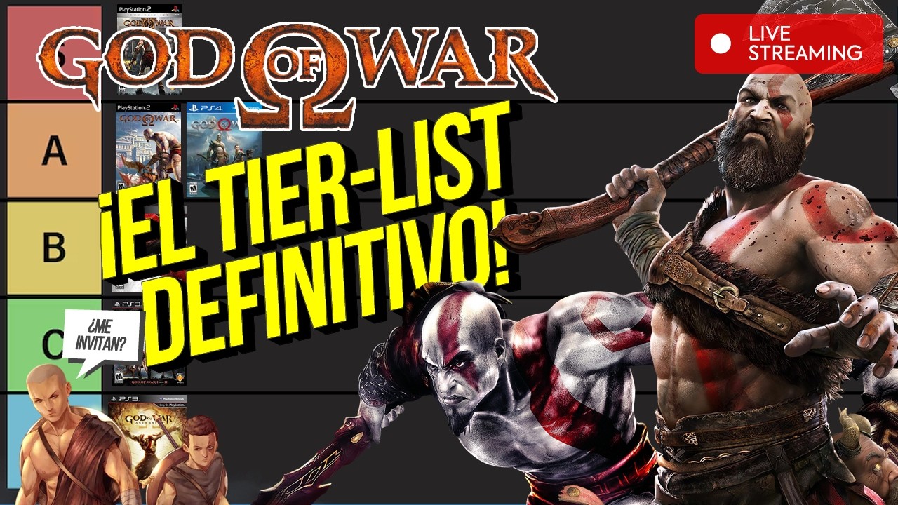 GOD OF WAR: EL TIER-LIST DEFINITIVO | ¡Revisamos toda mi COLECCIÓN! | JuniorParallax