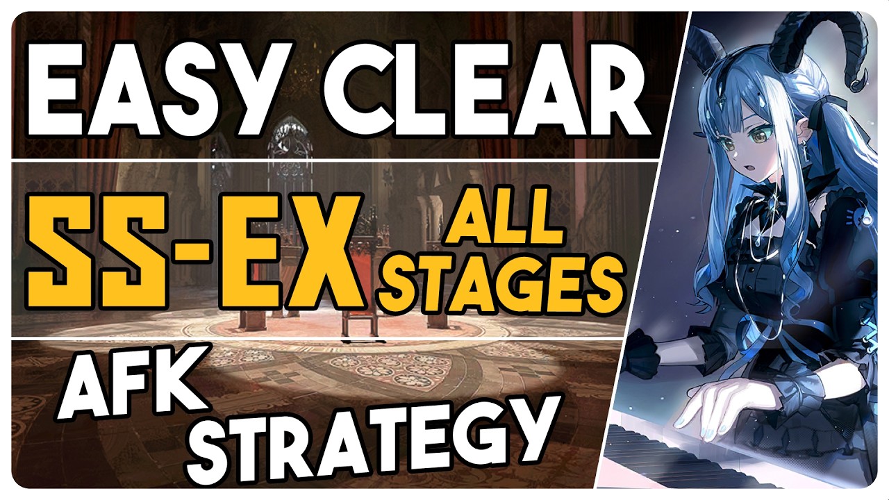 All SS-EX Stages | SS-EX-1 to 8 + Challenge Mode | AFK Easy Strategy |【Arknights - アークナイツ】