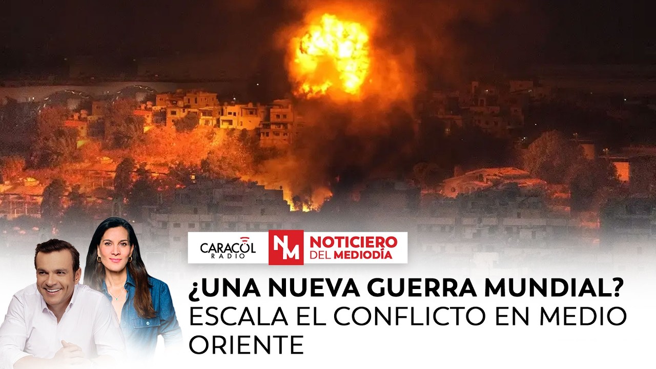 EN VIVO: ¿Una nueva guerra mundial? Escala el conflicto en Medio Oriente | Noticiero del Mediodía