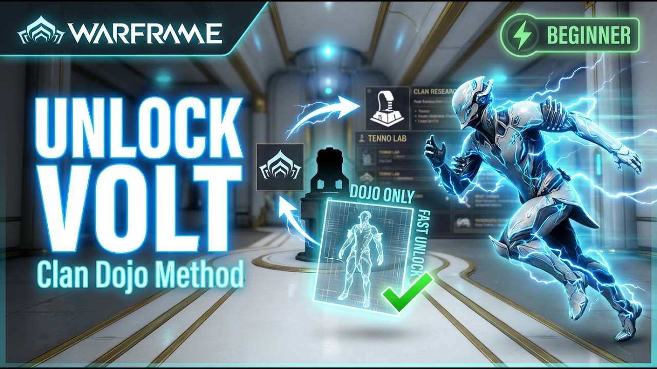 How to Get Volt in Warframe | Clan Dojo Research Method Explained