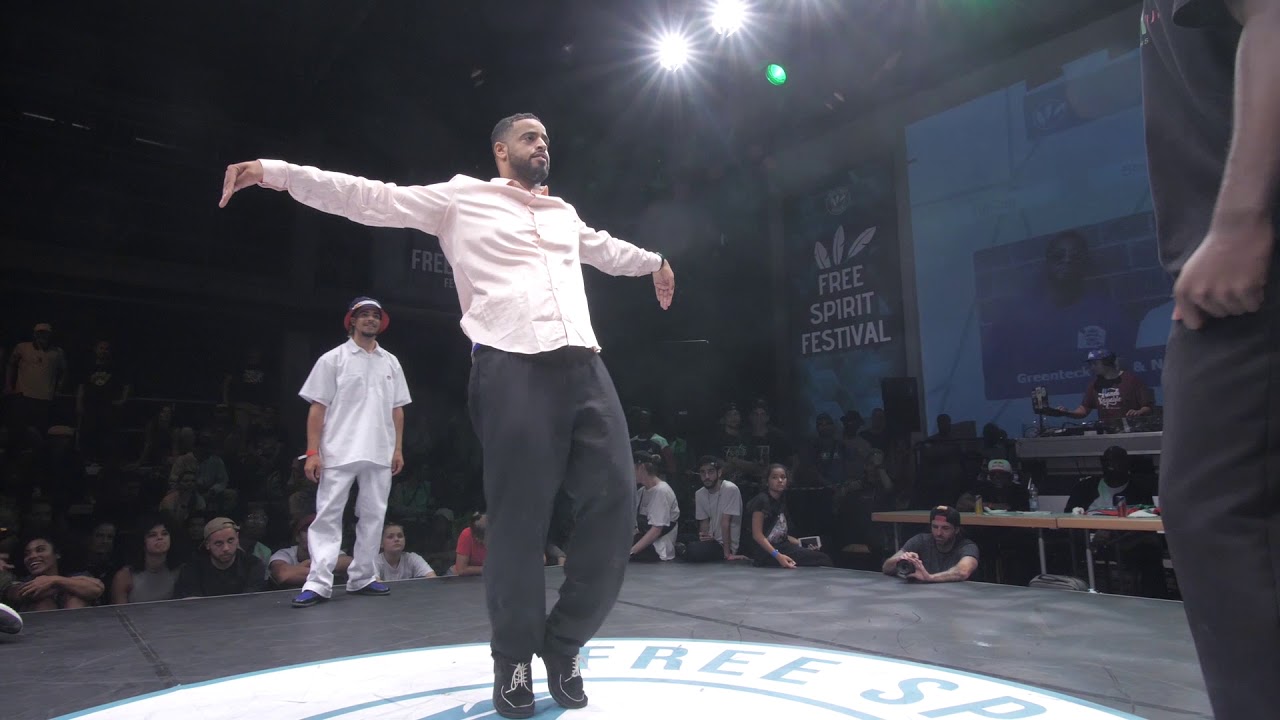 Free Spirit Festival 2018 Championship Nelson & Greenteck vs Creesto & Popping Prince Popping Final
