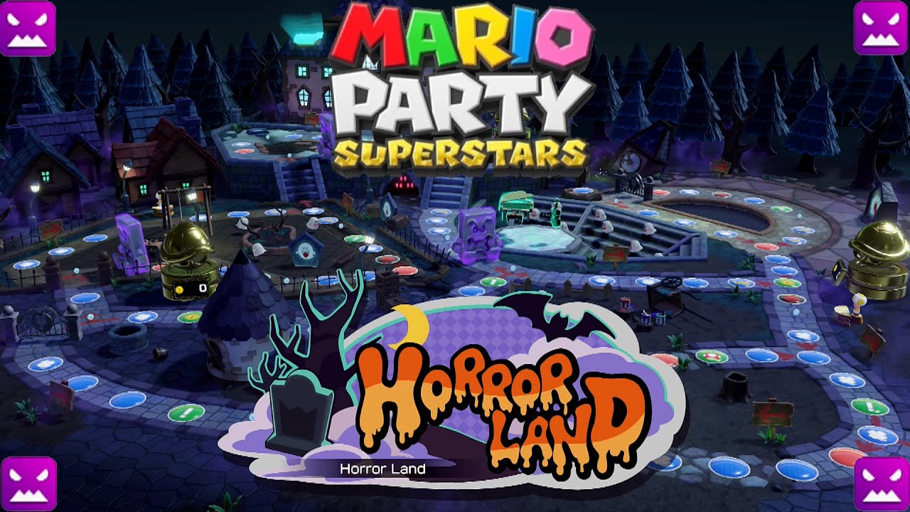 Mario Party Superstars Horror Land: Full 30 Turns (Master Difficulty) (2 Player)