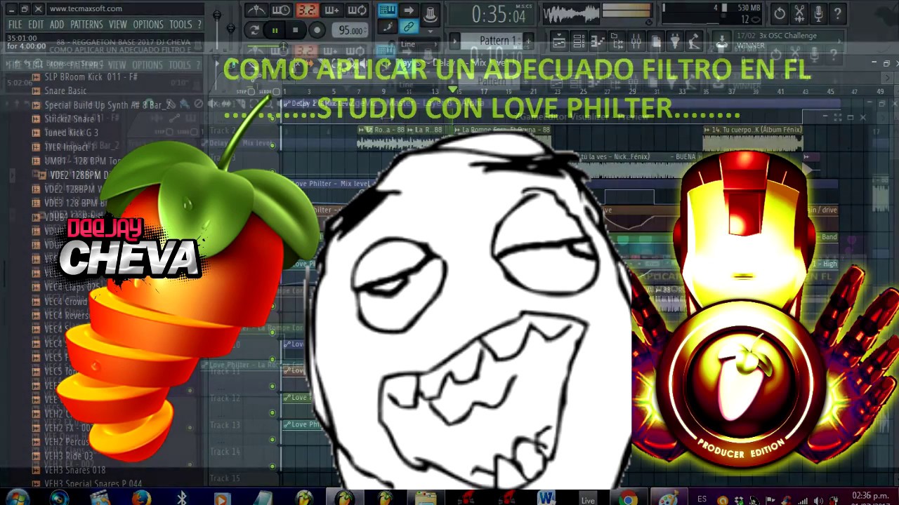 COMO APLICAR UN ADECUADO FILTRO EN FL STUDIO CON LOVE PHILTER